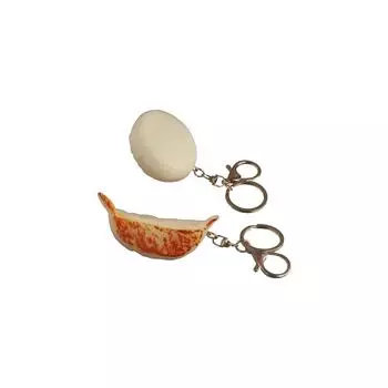 Mini Simulation Food Keychain Baozi Trend Couple c