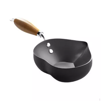 Мини-сковорода для масла, горшок для плавления масла, чугунная антипригарная кастрюля с ручкой, подогреваемая кастрюля для кухни