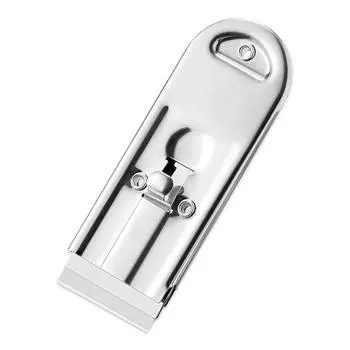 Мини-скребок для бритвы, скребок с дополнительными 10 сменными лезвиями, скребок для оконного стекла, варочной поверхности, скребок для удаления клея и наклеек