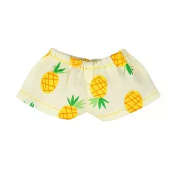 Mini Sleep Wear Doll Fruit Beach Pajamas Overall Clothes Plush Toy Clothes Doll Accessories Style 2