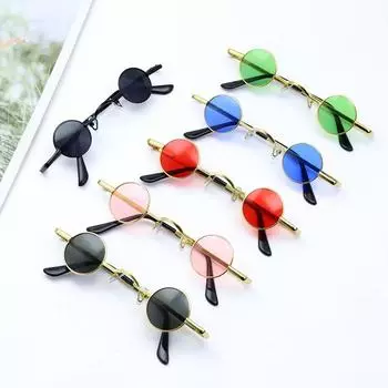 Mini Small Glasses Male Cao Laosi Round Retro Small Frame Glasses Round Frame Prince Mirror Funny Glasses