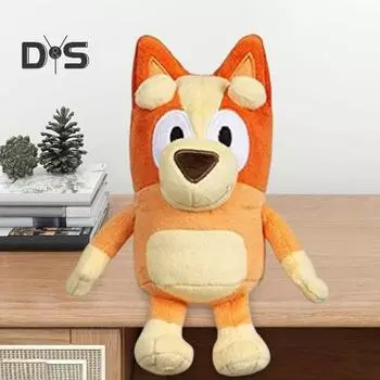 Мини-собачка, плюшевая кукла, милая подушка-приятель со звуком, мягкая говорящая плюшевая игрушка для игр, сна, сна, кукла-персонаж для автошколы, дома 30cm жёлтый