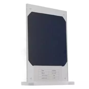 Мини солнечная панель 3.3 Вт монокристаллический кремний акриловый портативная солнечная панель для научного проекта школы