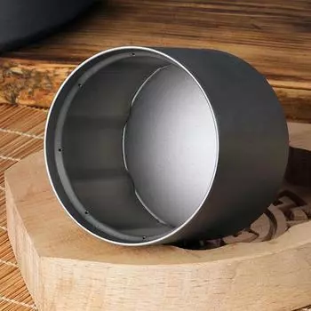 Мини-спиртовая печь Lixada, легкая титановая спиртовая печь для жидкого спирта с крестообразной подставкой Alcohol Stove with Stand