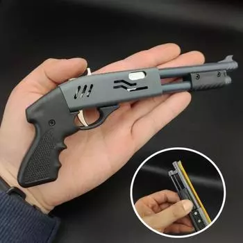 Мини-сплавный пистолет с резиновой лентой, игрушки для детей, детский распылитель, 8 выстрелов, игрушечная винтовка, миниатюрная модель пистолета, украшения, подарки для мальчиков