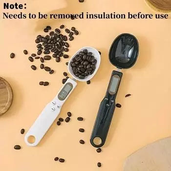 Mini Spoon Scale Digital Kitchen Scale Electronic LCD Food Scale 0.1-500g Cooking Flour Milk Coffee Powder Weight Measure Spoon 1Kg розовый