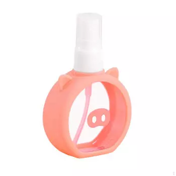 Мини-спрей для косметики, отдельные контейнеры для туалетных принадлежностей, дорожные бутылки для волос и розовый