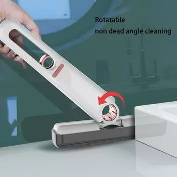 Mini Squeeze Mop Folding Home Cleaning Mops With Sponge Floor Washing Mops Desk Window Car Clean Tools
