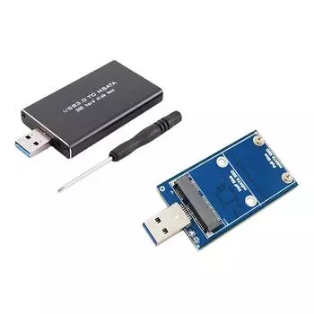 Мини SSD MSATA к USB 3.0 SSD корпус USB3.0 к mSATA адаптер жесткого диска внешний твердотельный диск для 30*30/50 MSATA SSD bare board