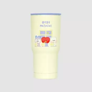 Мини-стакан бежевого цвета Line Friends BT21 (580 мл)