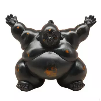 Мини-статуэтка сумо, чайное украшение для питомца, для офиса и гостиной 24x16x23.5cm