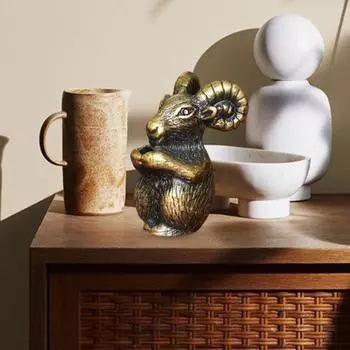 Мини-статуэтки зодиака Yousheng, старинные китайские скульптуры животных зодиака фэн-шуй, микроландшафтный орнамент, сплав, чай, домашнее животное, украшение стола