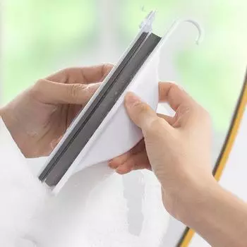 Мини-стеклоочиститель, щетка для ванны, скребок, бытовой инструмент для чистки белый