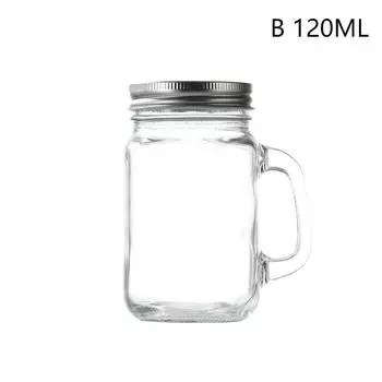 Мини стеклянная герметичная бутылка для джема, меда, кофе, концентрата, молока, сока, герметичная бутылка с крышкой, переносная пустая банка-контейнер B