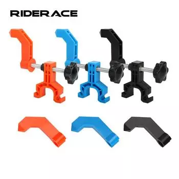 Мини-стенд для правки колес велосипеда, инструмент для регулировки ободов горного велосипеда с ключом для спиц, инструмент для ремонта велосипедных аксессуаров, инструмент для ремонта чёрный