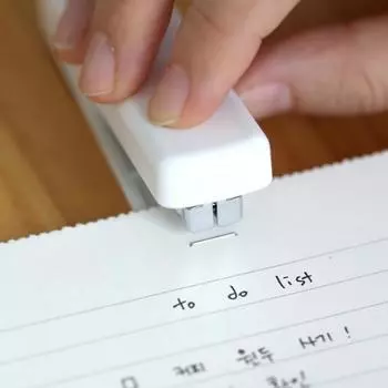 Мини-степлер Simple Life — популярная фраза в Корее. mini stapler