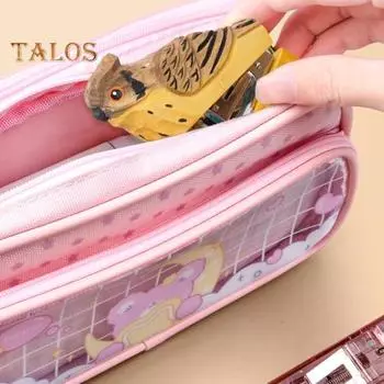 Мини-степлер в виде животных, прочный ручной степлер для офиса, уникальный декоративный степлер для детей и взрослых, школьные принадлежности Whale