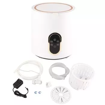 Мини-стиральная машина для нижнего белья и носков, полностью автоматическая портативная стиральная машина для общежития, 7 л, 100 л.240 В США