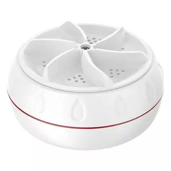 Мини-стиральная машина, мощная, малошумная, стирка нижнего белья, детская одежда, носки, трусы, электрическая портативная стиральная машина, товары для дома и путешествий белый