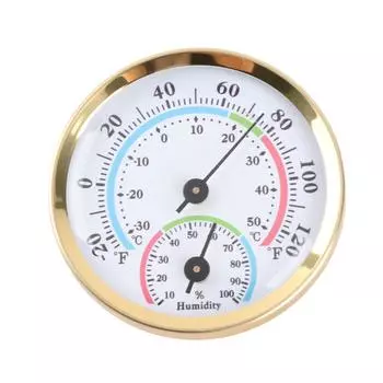 Мини стрелочный термогигрометр Комнатный измеритель температуры и влажности