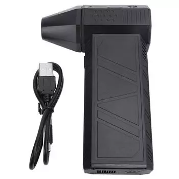 Мини-струйный воздуходув, 3 регулируемые скорости, 130000 об/мин, беспроводной электрический воздуходув для сухой уборки