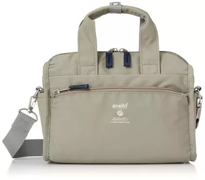 Мини-сумка Boston CABIN GTM0177Z серо-бежевого цвета [Anello Grande] Легкая/Водоотталкивающая/Многофункциональная/2-СТОРОННЯЯ