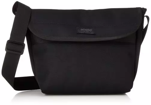 Мини-сумка через плечо A5 KURO ATS0831Z черная [Anello]