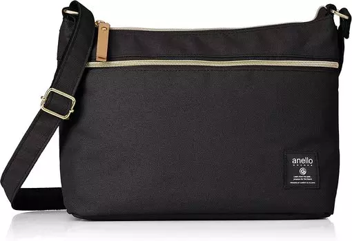 Мини-сумка через плечо Classic Heathered Poly CLP GTC3362Z Black [Anello Grande]