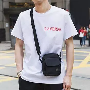 Мини-сумка через плечо, маленькая сумка через плечо для мужчин и женщин, мини-сумка-мессенджер, классический дорожный рюкзак для телефона, кошелек на ремне S