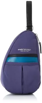 Мини-сумка через плечо с водоотталкивающей пропиткой, маленькая VANNA ATB4175, темно-синяя [Anello]