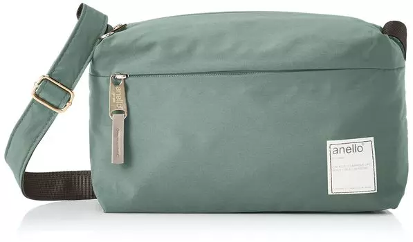 Мини-сумка через плечо с водоотталкивающей пропиткой, легкая, кроссбоди CIRCLE ATT0701, мятно-зеленая [Anello], женская