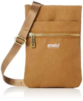 Мини-сумка через плечо с водоотталкивающей пропиткой GL GTM0422 Оранжево-бежевый [Anello Grande]