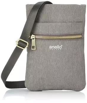 Мини-сумка через плечо с водоотталкивающим эффектом GL GTM0422 светло-серая [Anello Grande]