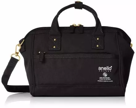 Мини-сумка через плечо с застежкой 2WAY SPS черная [Anello Grande] GU-H2311