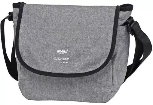 Мини-сумка через плечо THE DAY серая [Anello] AT-N0661