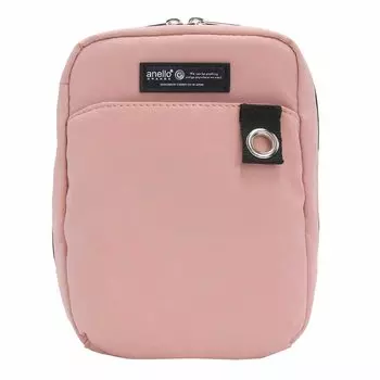 Мини-сумка через плечо Water Repellent FAM GHW0001 Розовый [Anello Grande]