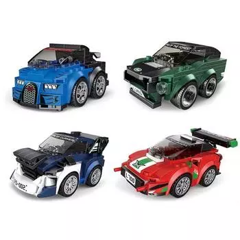 Мини-сумка для бассейна Dekka LEGO LEGO LEGO Block 4 Набор 26001-26004, награда Mixture