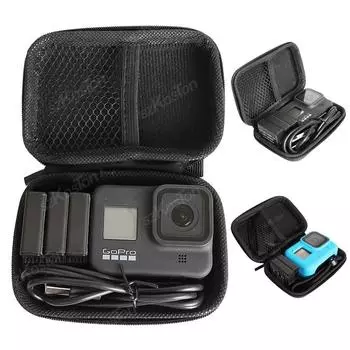 Мини-сумка для DJI Osmo Action 5 PRO 4 Go Pro 13 12 11 10 Аксессуары для спортивной камеры Портативная водонепроницаемая защитная сумка для хранения Universal