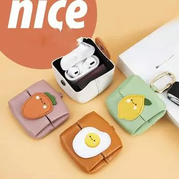 Мини-сумка для хранения наушников, кошелек, модная милая дорожная косметичка из искусственной кожи, прекрасная сумка для хранения кабеля для передачи данных, чехол для губной помады