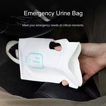 Мини-сумка для путешествий, 700 мл, мини-мобильный туалет, дорожный писсуар, туалетная сумка