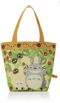 Мини-сумка Marushin Ghibli Мой сосед Тоторо В26 x Ш32 x Г15 см, включая гобеленовое плетение Mori Ichigo 1165032500 (не справиться)