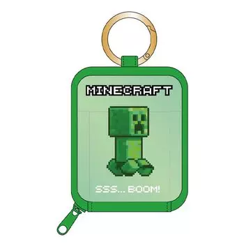 Мини-сумка Minecraft компании K с карабином Creeper x Ш7 x CKMN1-MCT-CP В8.7 Г4.7см