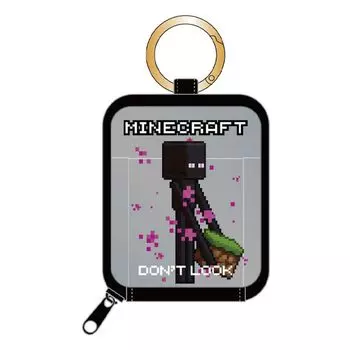Мини-сумка Minecraft компании K с карабином Enderman x Ш7 x CKMN1-MCT-EM В8.7 Г4.7см