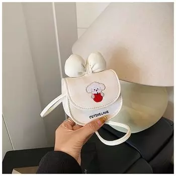 Мини-сумка нишевого дизайна с высоким чувством, женская летняя новая модная мультяшная сумка-мессенджер, красный конверт белый