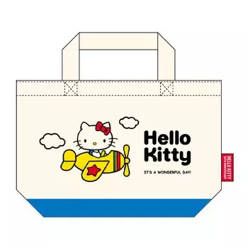 Мини-сумка-самолёт Hello Kitty Canvas компании K Company В190 x Ш300 x Г100 мм KT50-MT-HI