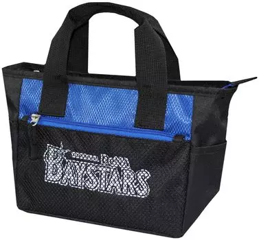 Мини-сумка-тоут, черная x синяя [Lezax] YBBB-4405