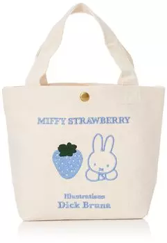 Мини-сумка-тоут, идеальная для обеда, сумка с изображением персонажа 6015 B228, клубнично-синяя [Hapitas], женская