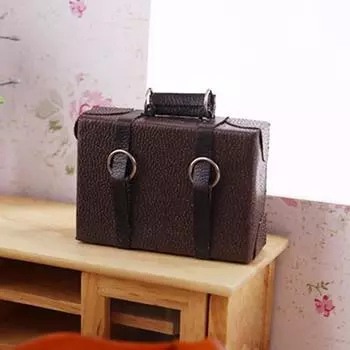 Мини-сумка-тоут, нежная текстура, сделай сам, простой дизайн, небольшой портфель, принадлежности для кукольного домика