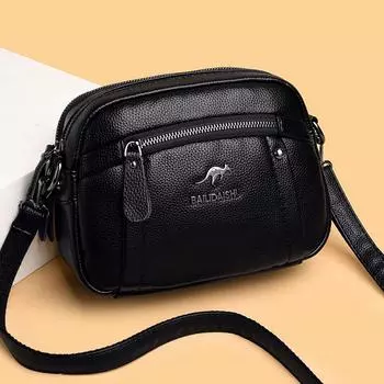 Мини-сумка женская модная многослойная сумка через плечо на одно плечо большая вместимость повседневная женская сумка сумка для мамы