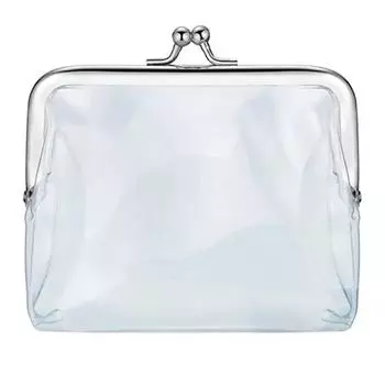 Мини-сумки для денег, железный зажим для рта, кредитная карта, маленький держатель, прозрачный кошелек для монет, кошелек для мелочи золотой